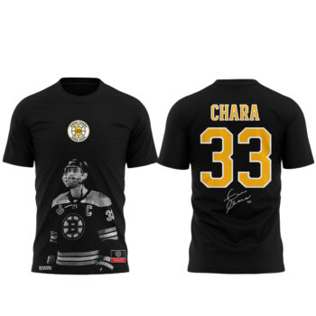 Zdeno Chara #33 Boston Bruins Legacy Forever Legend T-Shirt