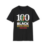 100 Years Of Black Excellence 1926 2026 Black History Month T-Shirt 1 100 Years Of Black Excellence 1926 2026 Black History Month T-Shirt