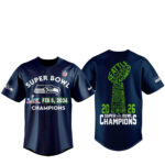 2026 Seattle Seahawks Super Bowl LX Champions Baseball Jersey