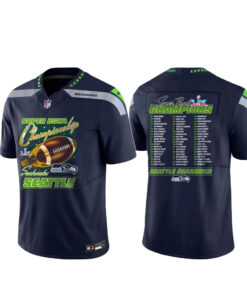 2026 Seattle Seahawks Super Bowl LX Champions Football Jersey