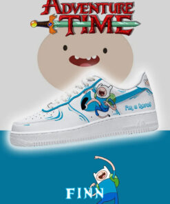 Adventure Time Finn Air Force 1 Shoes Sneakers