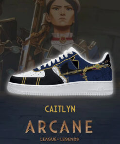 Arcane Caitlyn Air Force 1 Shoes Sneakers
