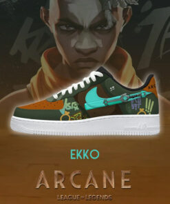 Arcane Ekko Air Force 1 Shoes Sneakers
