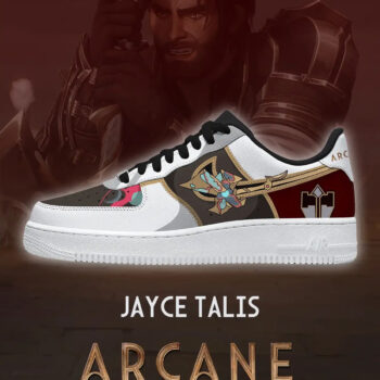 Arcane Jayce Talis Air Force 1 Shoes Sneakers