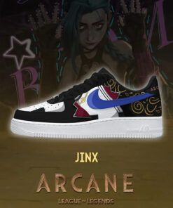 Arcane Jinx Air Force 1 Shoes Sneakers