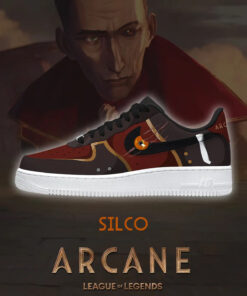 Arcane Silco Air Force 1 Shoes Sneakers