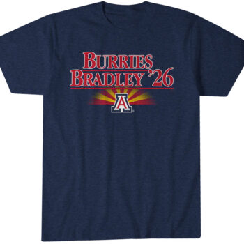 Arizona Basketball Brayden Burries-Jaden Bradley '26 T-Shirt