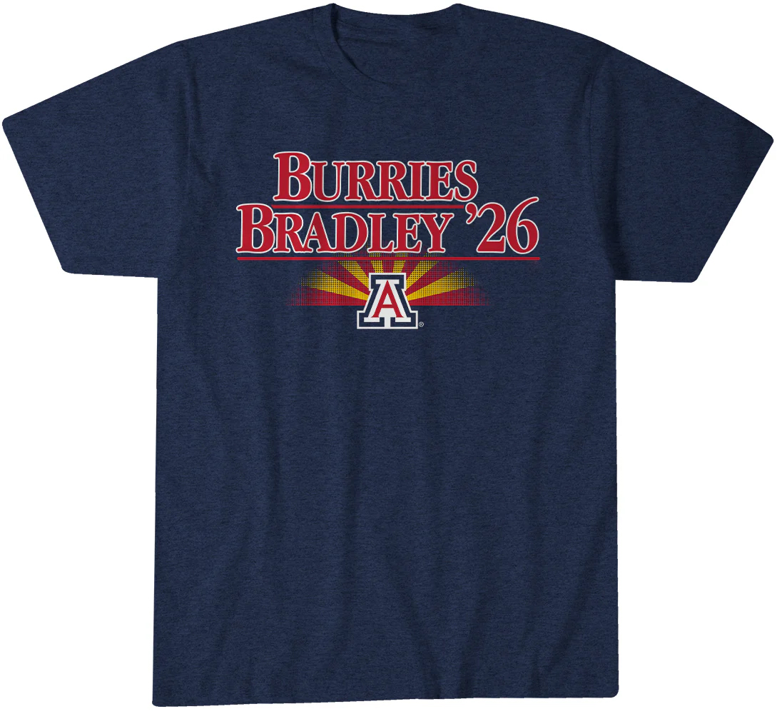 Arizona Basketball Brayden Burries-Jaden Bradley '26 T-Shirt Arizona Basketball Brayden Burries-Jaden Bradley '26 T-Shirt