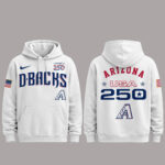 Arizona Diamondbacks 250 USA 2026 Celebration America 250 x Major League Baseball Hoodie