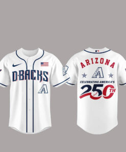 Arizona Diamondbacks America 250th Anniversary Of USA 2026 Baseball Jersey