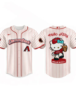 Arizona Diamondbacks Major League Baseball 2026 Hello Kitty Baseball Jersey