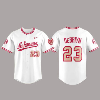 Arkansas Razorbacks Norm DeBriyn Night Baseball Jersey