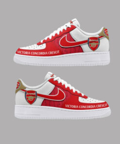 Arsenal Soccer Team Victoria Concordia Crescit 2026 Air Force 1 Shoes Sneakers