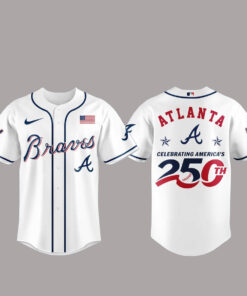 Atlanta Braves America 250th Anniversary Of USA 2026 Baseball Jersey