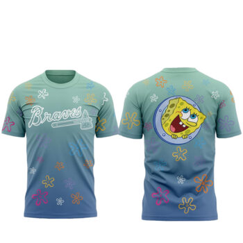 Atlanta Braves Spongebob Squarepants Night 2026 Shirt