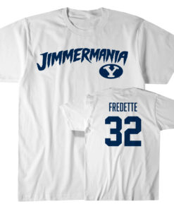BYU Basketball Jimmer Fredette Jimmer Mania T-Shirt
