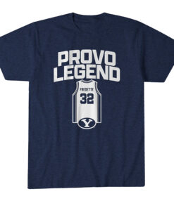 BYU Basketball Jimmer Fredette Provo Legend T-Shirt