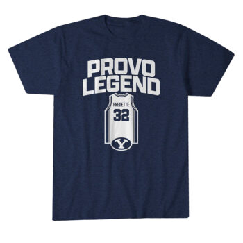 BYU Basketball Jimmer Fredette Provo Legend T-Shirt