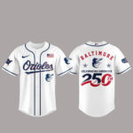 Baltimore Orioles America 250th Anniversary Of USA 2026 Baseball Jersey