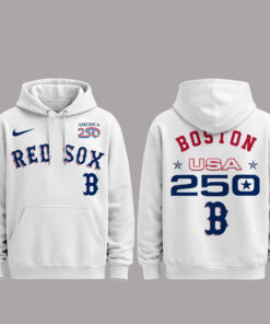 Boston Red Sox 250 USA 2026 Celebration America 250 x Major League Baseball Hoodie
