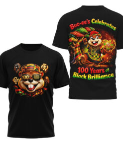 Buc-ee’s Celebrating Black History Month 100 Years of Black T-Shirt