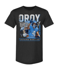 Carolina Panthers Tetairoa McMillan 2025 OROY T-Shirt