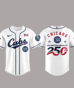 Chicago Cubs America 250th Anniversary Of USA 2026 Baseball Jersey