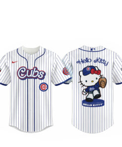 Chicago Cubs Major League Baseball 2026 Hello Kitty Baseball Jersey