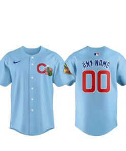 Chicago Cubs Spring Training Day 2026 Personalized Name and Number Baseball Jersey