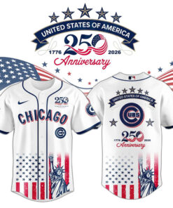 Chicago Cubs x America’s 250th Anniversary 2026 Baseball Jersey