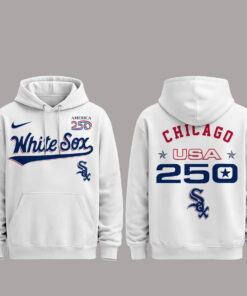 Chicago White Sox 250 USA 2026 Celebration America 250 x Major League Baseball Hoodie