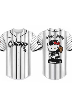 Chicago White Sox Major League Baseball 2026 Hello Kitty Baseball Jersey