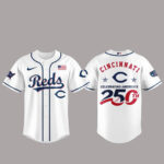 Cincinnati Reds America 250th Anniversary Of USA 2026 Baseball Jersey