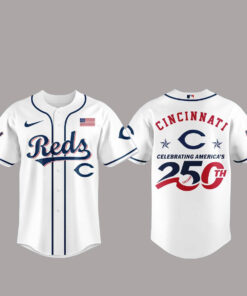 Cincinnati Reds America 250th Anniversary Of USA 2026 Baseball Jersey