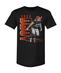 Cleveland Browns Carson James Schwesinger 2025 DROY T-Shirt