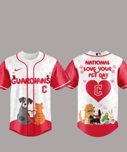 Cleveland Guardians National Love Your Pet Day 2026 Basball Jersey