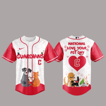 Cleveland Guardians National Love Your Pet Day 2026 Basball Jersey