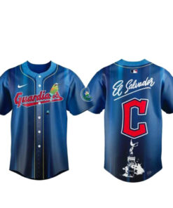 Cleveland Guardians Salvadoran Heritage Day 2026 Baseball Jersey