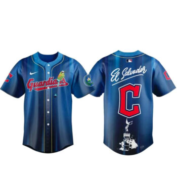 Cleveland Guardians Salvadoran Heritage Day 2026 Baseball Jersey