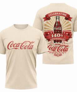 Coca Cola 140th Anniversary Drink T-Shirt