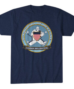 Connor Hellebuyck Secretary of Defense T-Shirt