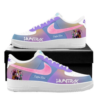 Custom Name K-Pop Demon Hunters Air Force 1 Shoes Sneakers Version 1