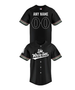 Custom Name and Number Chicago White Sox x Los White Sox Baseball Jersey