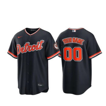Custom Name and Number Detroit Tigers Baseball Jersey