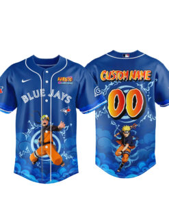 Custom Name and Number Toronto Blue Jays x Naruto Night 2026 Baseball Jersey