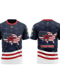 Dallas Stars Military Appreciation 2026 Night Hockey League Shirt