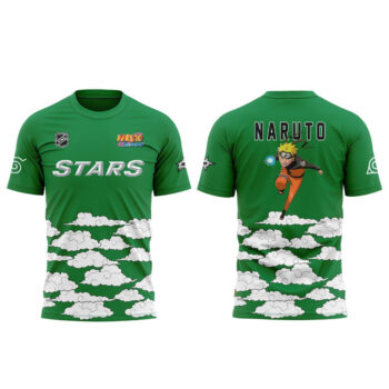 Dallas Stars x Naruro Night 2026 Hockey T-Shirt