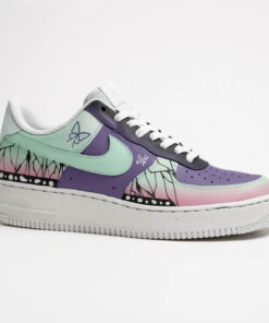 Demon Slayer Shinobu Kocho Air Force 1 Shoes Sneakers