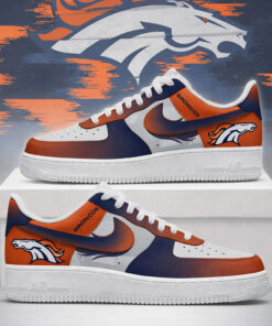 Denver Bronco Fooball League 2026 Air Force 1 Shoes Sneakers