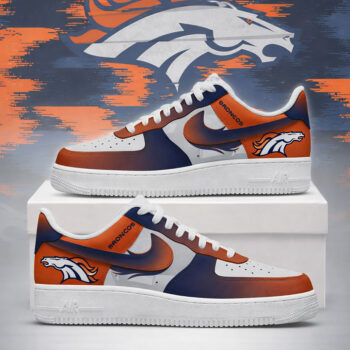 Denver Bronco Fooball League 2026 Air Force 1 Shoes Sneakers